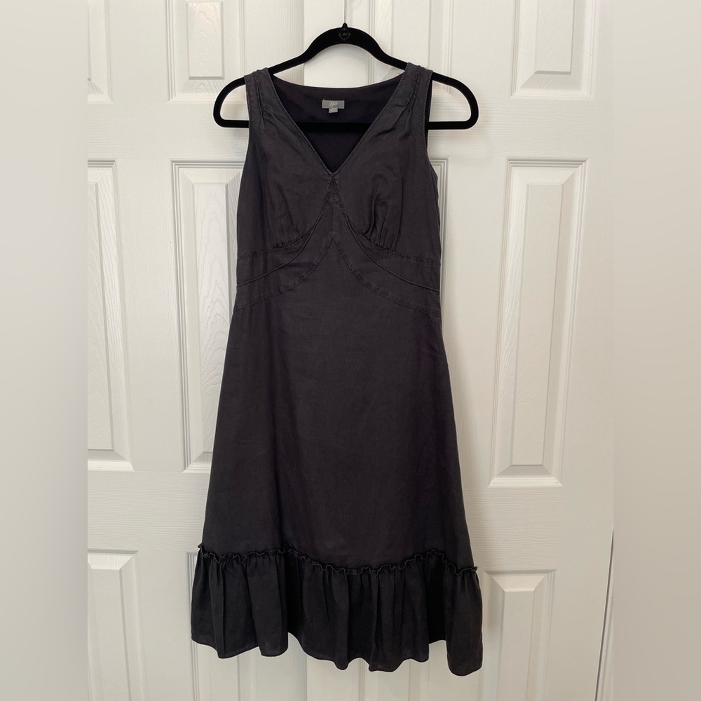J. Jill Linen Sleeveless Midi Dress
